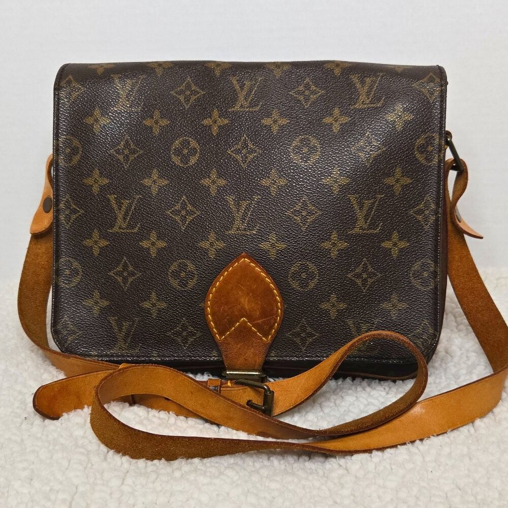 Louis Vuitton Cartouchiere GM Monogram Crossbody Bag